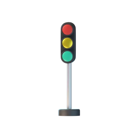 Traffic Light  3D Icon