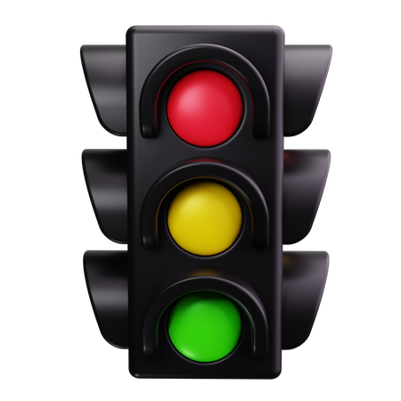 Traffic Light  3D Icon