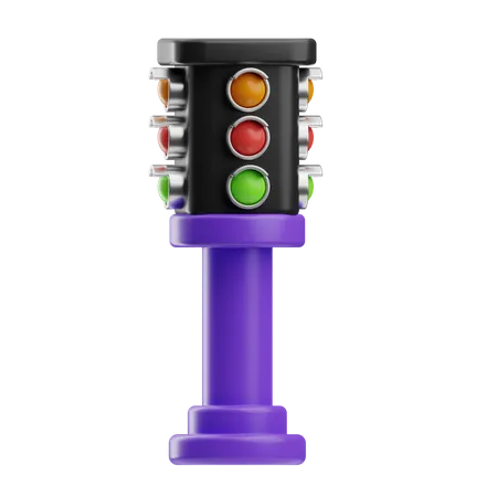 Traffic Light  3D Icon