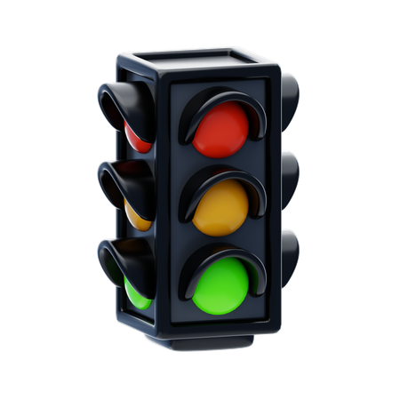 Traffic Light  3D Icon