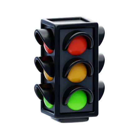 Traffic Light  3D Icon