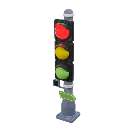 Traffic Light  3D Icon