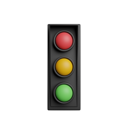 Traffic Light  3D Illustration