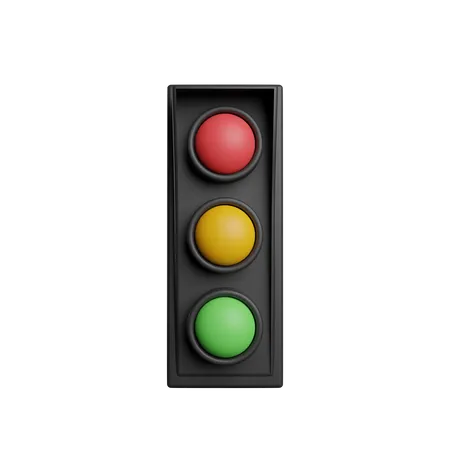 Traffic Light  3D Illustration