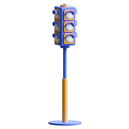 Traffic Light  3D Illustration