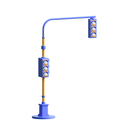 Traffic Light  3D Illustration