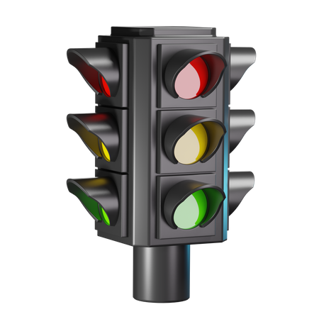 Traffic Light  3D Illustration