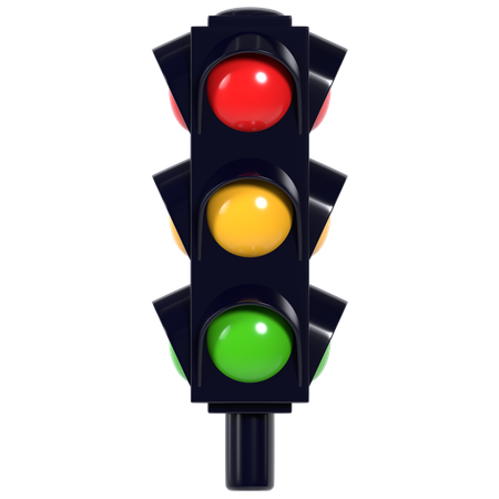 Traffic light  3D Illustration