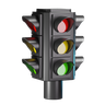 traffic-light 3d logo