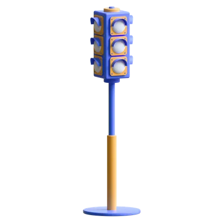 Traffic Light  3D Illustration