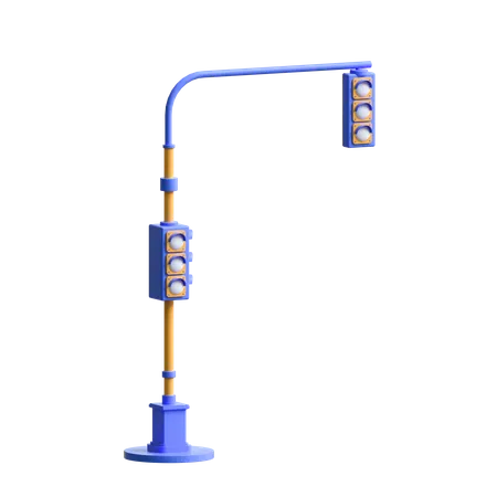Traffic Light  3D Illustration