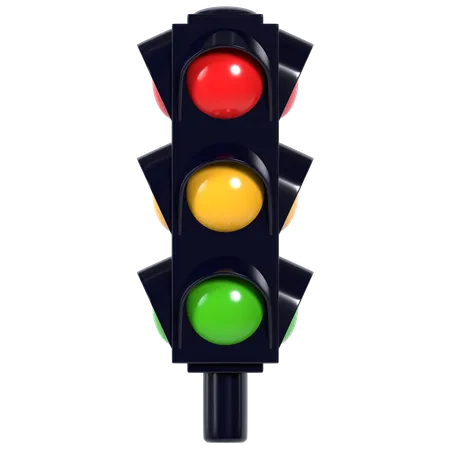 Traffic light  3D Illustration