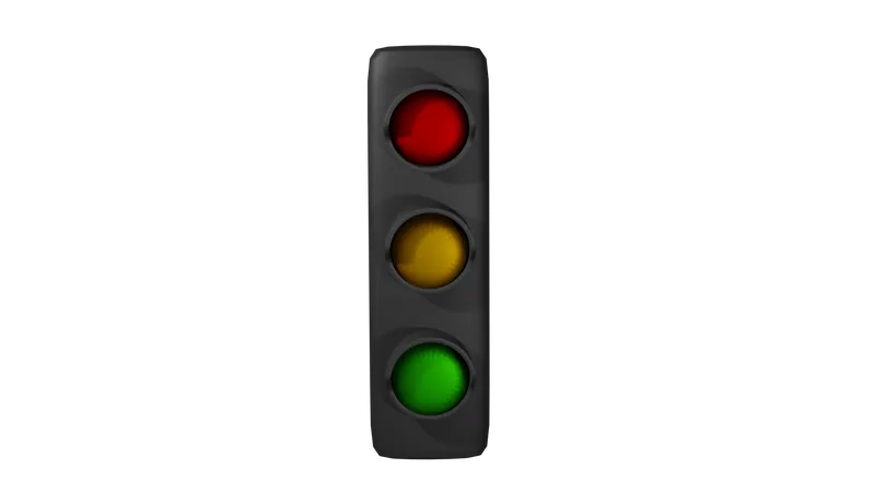 Traffic Light Download This Item Now 3D Icon