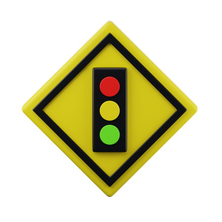 Traffic Light Sign 3D Icon  3D Icon