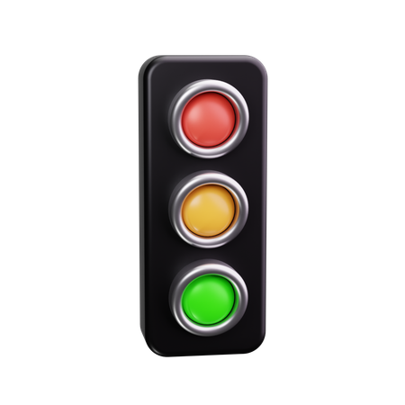 Traffic light signal  3D Icon