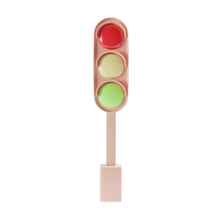Traffic Lights  3D Icon