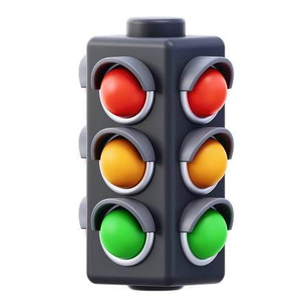 Traffic Lights  3D Icon