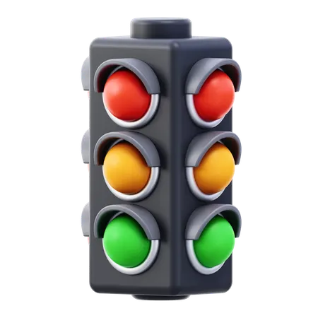 Traffic Lights  3D Icon
