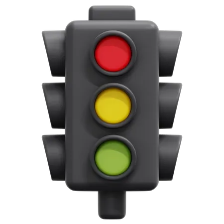 Traffic Lights  3D Icon