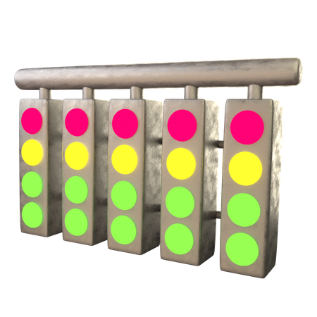 Traffic Lights  3D Icon