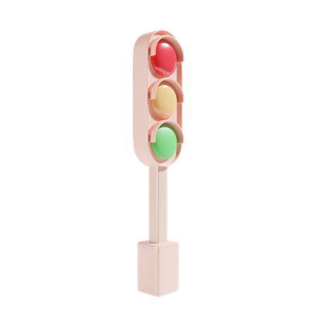 Traffic Lights  3D Icon