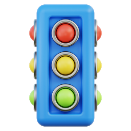 Traffic Map  3D Icon