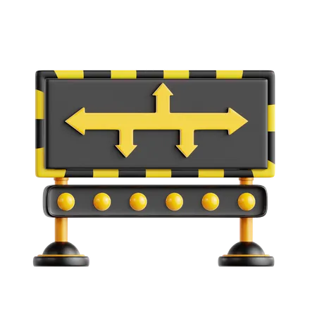 Traffic Sign  3D Icon