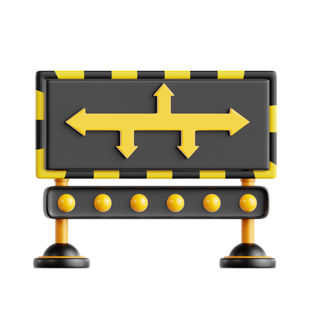 Traffic Sign  3D Icon