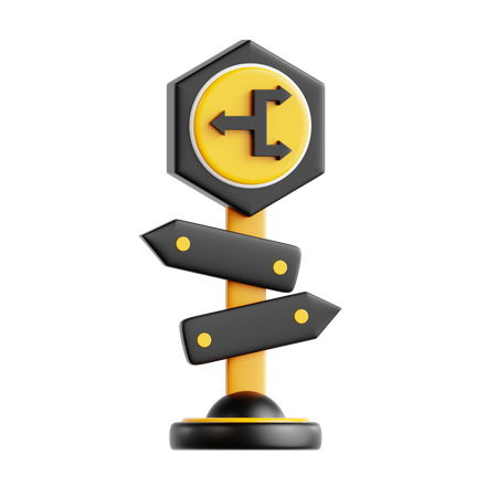 Traffic Sign  3D Icon