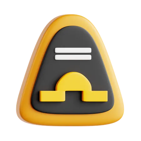 Traffic Sign  3D Icon