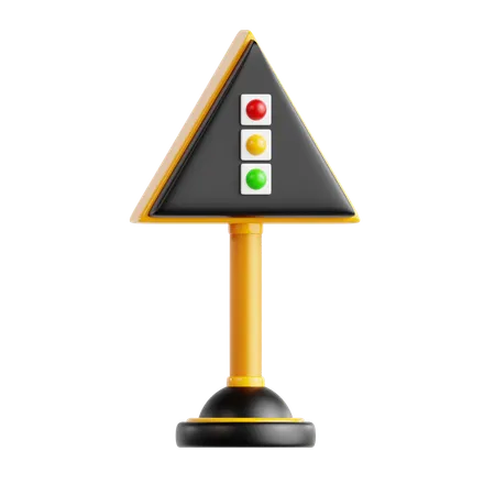 Traffic Sign  3D Icon