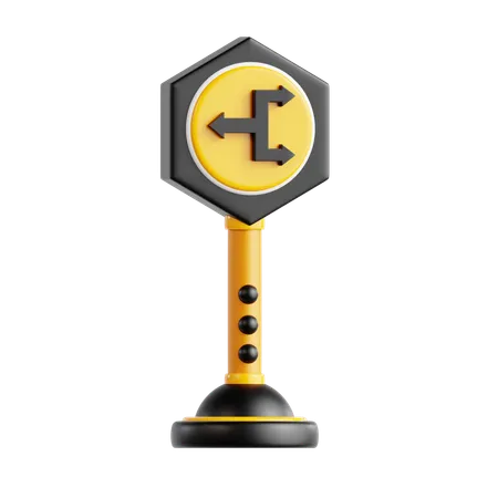 Traffic Sign  3D Icon