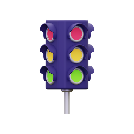 Traffic Sign 3D Icon
