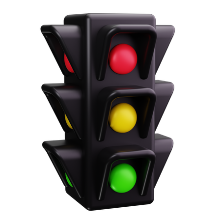 Traffic Signal  3D Icon