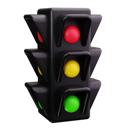 Traffic Signal  3D Icon