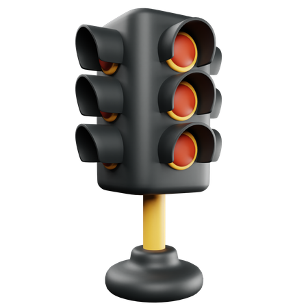 Traffic Signal  3D Icon