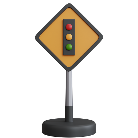 Traffic Signal  3D Icon