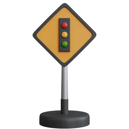 Traffic Signal  3D Icon