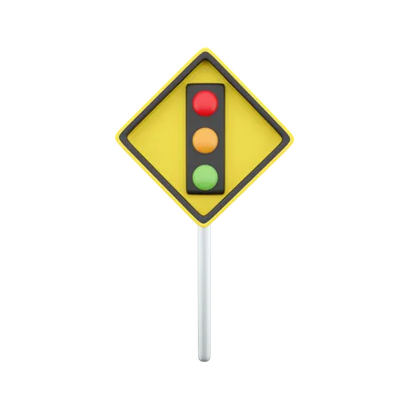 Traffic Signal  3D Icon