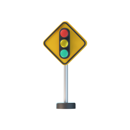 Traffic Signal  3D Icon