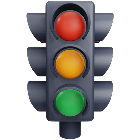 Traffic Signal  3D Icon