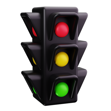 Traffic Signal  3D Icon