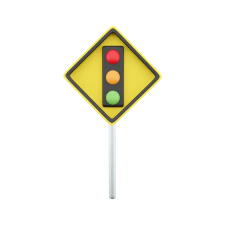 Traffic Signal 3D Icon