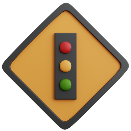 Traffic Signals 3D Icon