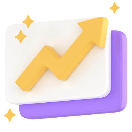 Traffic up  3D Icon