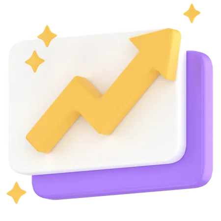 Traffic up  3D Icon