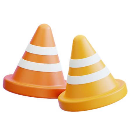 Trafic Cone  3D Icon