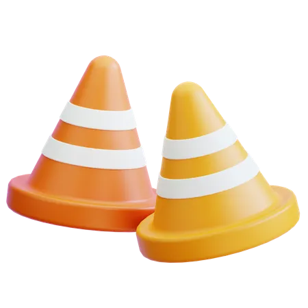 Trafic Cone  3D Icon