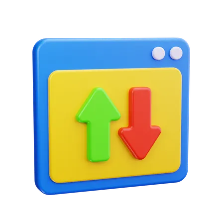 Trafic Web  3D Icon