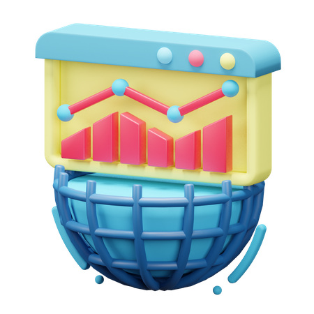 Trafic Web  3D Icon